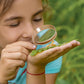 ROBUD Upgraded Kids Explorer Kit, Bug Catcher Kit with Wild Adventure Binoculars, Green Outdoor Exploration Set for Camping, Montessroi Toy for Kids Coming Closer to Nature，WRP30