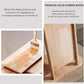 SHENGOCASE Modern Natural Wood Cute Multifunctional Cat Tree Tower Small, Large Sisal Scratching Post, Tilted Angled Ramp Scratcher, Climbing Rope Toy and Cuddle Bed