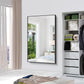 Bathroom Mirror,60x36 inch Large Wall Mirror for Bathroom Wall Mounted Black Rectangle Mirrors,Black Bathroom Mirror for Living Room,Farmhouse,Bedroom Entryway,Horizontal/Vertical
