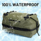 MIER Large Waterproof Duffel Bag Rolltop Dry Backpack Duffle Bags for Kayaking, Rafting, Boating, Swimming, Camping, Travel, Gym, Beach, 60L/80L