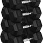 Hex Dumbbell Set, 30-480 lb Set Rubber Encased Exercise & Fitness Dumbbells, Weights Dumbbells Set, Hand Weight for Strength Training