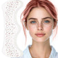 Rose Gold Glitter Freckles Face Tattoo, Sparkle Face Glitter Speckles, 4pcs Makeup Patches
