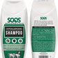 Soos Pet Shampoo Hypoaller-genic Cat and Dog Shampoo Natural Dead Sea Minerals Fast Absorbing Soothes Skin Irritation with Vitamins Essential Oils - 1 Pack (250ml)
