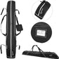 Ski Bag,Single Ski Bags for Air Travel,Ski Bag with Separate Pole Slot,Ski Travel Bag for Snow Gear, Poles and Accessories