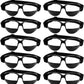 10 Pcs Basketball Goggles Dribble Dribbling Specs Professional Basketball Training Aid,Adjustable Elastic Strap Safety Eyewear Goggles for Kids Adult Youngster Adolescent Golf Rugby Soccer