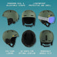 Retrospec Comstock Ski Helmet - Snowboard Helmet for Adults & Youth - Adjustable Fit Snow Helmet with Protective Shell and Breathable Vents for Men, Women, Boys & Girls