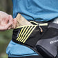 Nathan Peak Running Hydration Waist Pack Belt w/ Speed Draw Flask Water Bottle, 18oz/535 ml Push/Pull Race Cap, Expandable Zippered Stretch Pocket