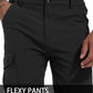 Men's Snow Ski Hiking Pants Winter Fleece Lined Softshell Outdoor Waterproof Insulated Cargo Work Pants
