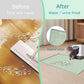 Cat Litter Mat, Silicone Large Cat Mat for Litter Box - 34x22 in, Waterproof & Non-Slip, Durable & Easy Clean, Green