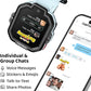 TickTalk 5 - Kids Smart Watch with GPS Tracker, Video Calling, SOS, & Parental Controls | Smartwatch with Free Music, Texting, Kid Phone Call and Text, Boys & Girls - 4G Smart Watch for Kids 3-12