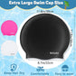3 Pack Extra Large Swim Cap for Braids & Dreadlocks - Waterproof Silicone Swim Hat for Women with Long Thick Hair, Protective Swim Cap Cover Ears for Swimming, Shower, Bathing