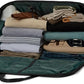 Halfday Convertible 2-in-1 Garment Duffel Weekender Bag 45L | Wrinkle-Free Travel, Hanging Suit Compartment, Shoe Pockets, Trolley Sleeve. Durable & Water-Resistant Carry-On, Hunter