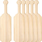 Pllieay 6 Pcs 15 Inch Unfinished Wooden Greek Fraternity Sorority Paddle - Pine Wood Great for DIY Arts Crafts