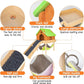 3 in 1 Enlarged Guinea Pig Hammock with House & Platform,Wooden Guinea Pig Hideout with Hammock & Stairs Small Animal Toys for Hiding Sleeping Activities