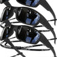 Polarized Sports Sunglasses Men UV400 Protection Lightweight Wrap Around Goggles for Cycling Fishing Driving Running