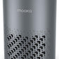 Air Purifiers for Bedroom Home, MOOKA HEPA Air Purifier for Home Pets with Fragrance Sponge for Smoke Dust Pollen Dander Odor, Small Air Purifier with Sleep Mode Night Light Timer, KJ067L, Grey