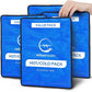 4 Pack XXL Reusable Hot and Cold Gel Ice Packs for Injuries | Cold Compress, Ice Pack, Gel Ice Packs, Cold Pack, ice Pack, Cold Packs for Injuries | 11x14.5 in