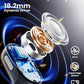 Open Ear Earbuds Bluetooth Headphones Wireless - 80Hrs Playtime Wireless Earbuds with IPX7 Waterproof Touch Control Earphones Sport with 18.2mm Drivers Stereo Sound Bluetooth 6.0 for Running Fitness