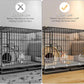 Pet Cage Liner Protection, Rabbit Cage Plastic Panels, 12 PCS Cage Urine Guard for Rabbit, Guinea Pig, Hamster, Hedgehog, Chinchilla, Ferret, Bunny - Transparent, 11.8"x5.9"