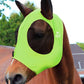 Harrison Howard Super Comfort Stretchy Fly Mask Large Eye Space with UV Protection Soft on Skin with Breathability Fluro Lime Full Size