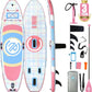 Niphean（Ultra-Light）Inflatable Paddle Board with (Beginner Friendly) StabilTrac Fin and Durable SUP Accessories, 10' Stand Up Paddle Boards for Adults & Youth, Versatile Yoga Paddle Board, Gift Ideas
