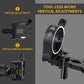 Archery 5 Pin Bow Sight .029 Fiber Optics Sight with Rheostat Light & Reversible Mount Design for Compound Bow (Right Hand)
