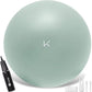 KEEP Pilates Small Exercise Ball Anti-Burst - Thickened Yoga Ball With Pump for Physical Therapy, Fitness, Workout, and Core Strength