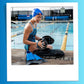 𝗦𝗽𝗼𝗿𝘁𝗶 Power Swim Paddles for Lap Swimming - Adjustable Straps - Lap Swimming Gears - Hand Paddles for Adults & Kids