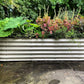 Vego garden Raised Garden Bed Kits, 17" Tall 6 in 1 Modular Metal Raised Planter Bed for Vegetables Flowers Patio Ground Planter Box-Pearl White