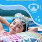 W WSTOO Kids Swim Goggles with Nose Cover,Snorkel Diving Swimming Mask for Youth 5-15,HD 3-Window Wide Vision Anti-Shattered Lens Anti-Fog&Leak