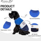 Parisian Pet Embroidered 'Worlds Champion' Dog Shirt - Lightweight Sleeveless Color Block Tee - Machine Washable, Medium Dogs
