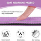 Reflective Dog Collar Padded with Soft Neoprene Breathable Quick Release Basic Dog Collars for Puppy Small Dogs Lavender