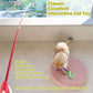 Interactive Cat Toys - Retractable Wand Toy and Feather Toys Refills for Indoor Cats to Chase and Exercise