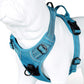 Truelove No Pull Dog Harness with Easy Control Handle and 2 Leash Attachments,Reflective Adjustable Pet Vest