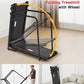 Redliro Walking Treadmill with Long Handrails – Treadmill for Seniors 300 lbs Capacity – Foldable, Lightweight with Wheels, Cup & Phone Holder – Recovery Machine for Home or Apartment