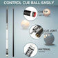 HomeSeason Glass Fiber Pool Cue 58" Professional Pool Stick 12.7mm 4-Layer Tip Low Deflection Cue Stick, 3 * 8/8Joint Pin, Ultra-Smooth, Billiard Cue Sticks