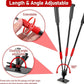 6 in 1 Aquarium Cleaning Tool Kit Fish Tank Algae Scraper, Sponge Pad, Fish Net, Gravel Rake and Cleaning Brush with Telescopic Long Handle