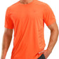 G Gradual Men's Workout Shirts Quick Dry Athletic Running T-Shirts Lightweight Moisture Wicking Short Sleeve Sports Gym Tops