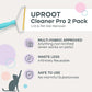 Uproot Cleaner Pro Pet Hair Removal Tool -2 Pack-Special Dog Hair Remover Multi Fabric Edge and Carpet Rake by Uproot Clean-Cat Fur Remover for Couch, Pet Towers, Rugs, Cat Mats and Trunks & Much More
