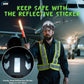 AOLAMEGS Construction Safety Hard Hat - ANSI Z89.1 Type Ι OSHA Approved Safety Helmets with Chin Straps Lightweight Reflective Vented ABS Hard Hats For Men Women Industrial Workwear 6-point Suspension