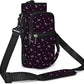 icolor Water Bottle Carrier Bag with Strap 25/32/40 oz Crossbody Bottle Holder with Phone Pocket Sling Sleeve Insulated Neoprene Water Bottle Pouch for Walking Travelling