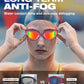 ZIONOR G1 Nava Super Anti-Fog Unisex Swim Goggles Mirror/Bright Smoke Lens