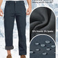 Rdruko Men's Snow Pants Waterproof Insulated Winter Hiking Pants Snowboard Fleece Lined Softshell Ski Pants