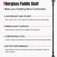 Kayak Paddles with Fiberglass Shaft and Reinforced PP Blade, Floating Adjustable Kayaking Oars, 3 Piece, 220-240 cm/86-94 Inches, 240-260 cm/94-102 Inches