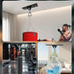 Heavy Bag Hanger, Punching Bag Stand with Locking Clip, 360° Swivel Wall Mount Ceiling Hook for Punching Bag/Aerial Yoga/Hammock/Sandbag/Swing Chair – Heavy-Duty Boxing Bag Mount (900LB Capacity)