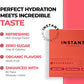 Instant Hydration Electrolytes Powder Packets - Raspberry Electrolyte Drink Mix - Zero Sugar - Keto, Vegan, Gluten-Free, Non-GMO - Boost Recovery, Brain Health, Muscle & Tissue Support- 30 Sticks