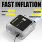 Paddle Board Pump, SUP Electric Air Pump, Deflation Function, Auto-Off, 12V DC Car Connector for Inflatable Stand Up Paddle Board, Kayaks, Boats, Inflators, Paddleboards