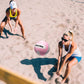 Softy Volleyball, Durable PU Leather,Waterproof Indoor Outdoor Soft Volleyball for Beach Game Gym Training (Official Size 5)