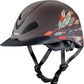 Troxel Rebel Turquoise Rose Helmet