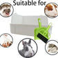 11Pcs Rabbit Litter Box Toilet,Bunny Corner Litter Bedding Plastic Square Grate Guinea Pig Bunny Ferret Hamster Hedgehog, Potty Trainer Bedding Box for Guinea Pig Ferret Hamster Hedgehog (White)
